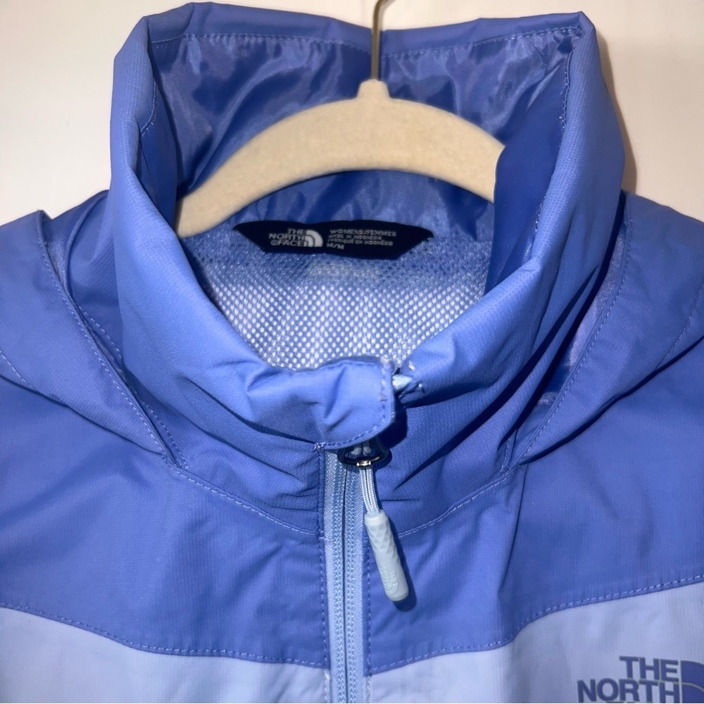 The North Face Resolve Plus Full Zip Dry Vent Rain Jacket Two Tone Purple M - Picture 2 of 15